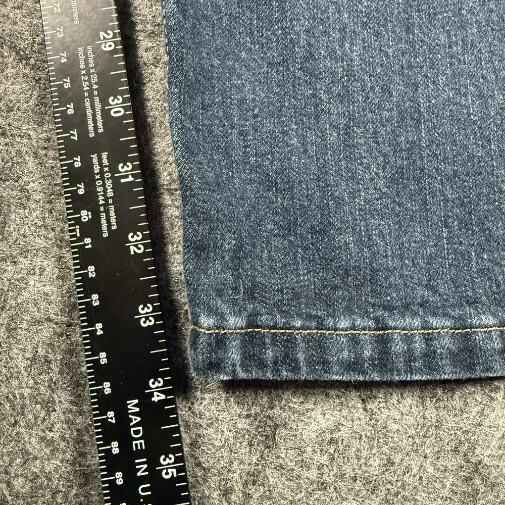 Wrangler 20X Jeans Mens 34x34 Blue Straight Leg Dark Wash Western Denim Pants